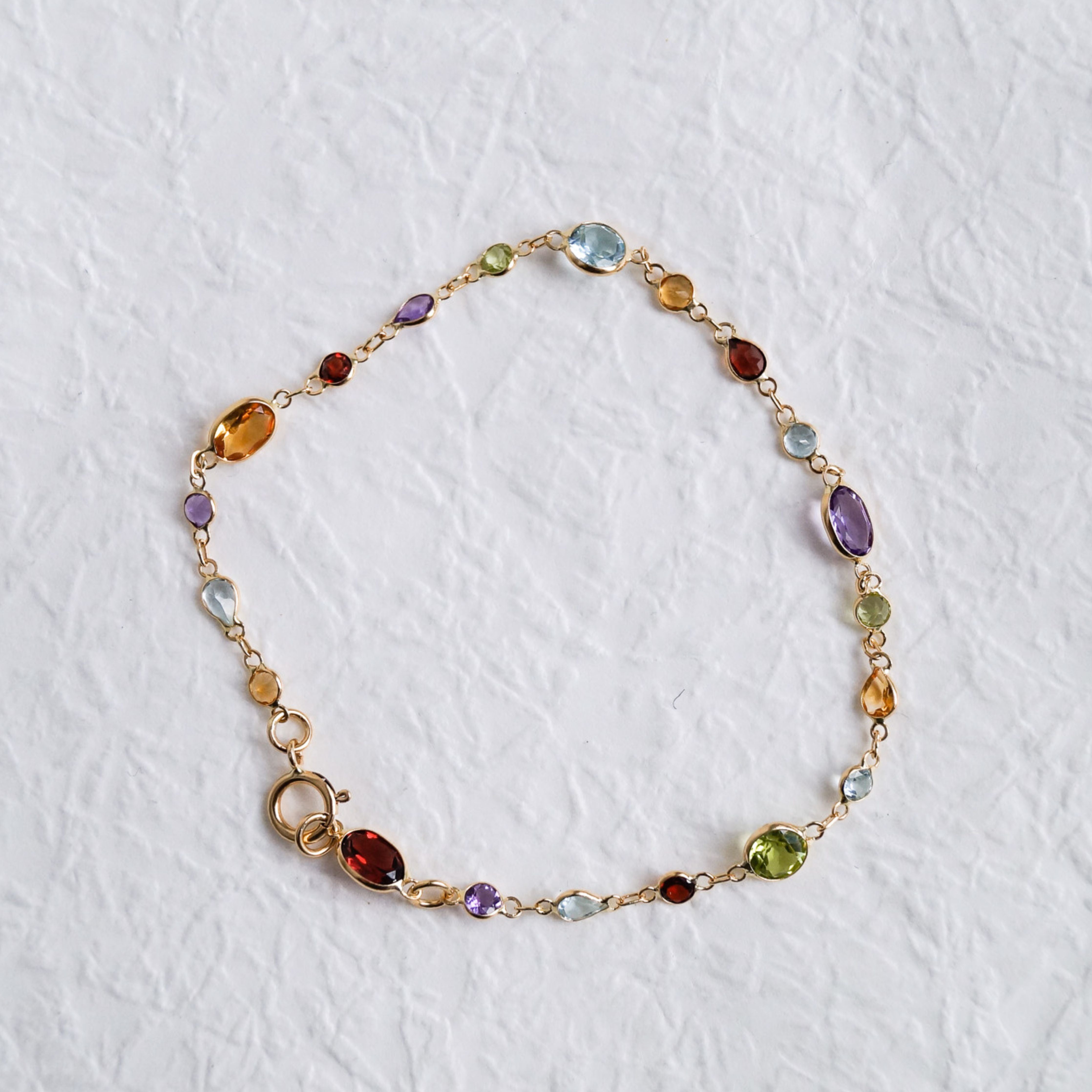 Mixed Gemstone Bracelet