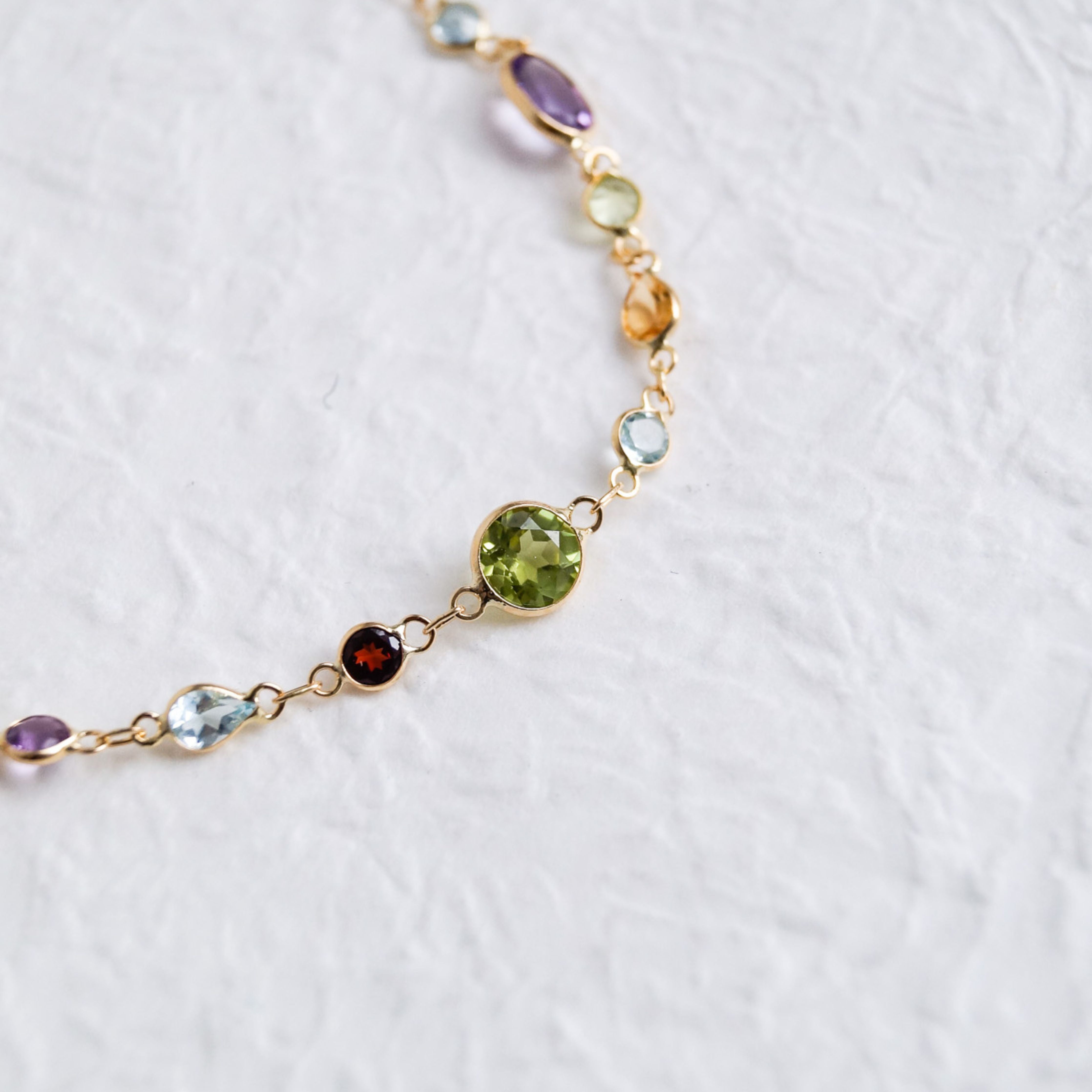 Mixed Gemstone Bracelet