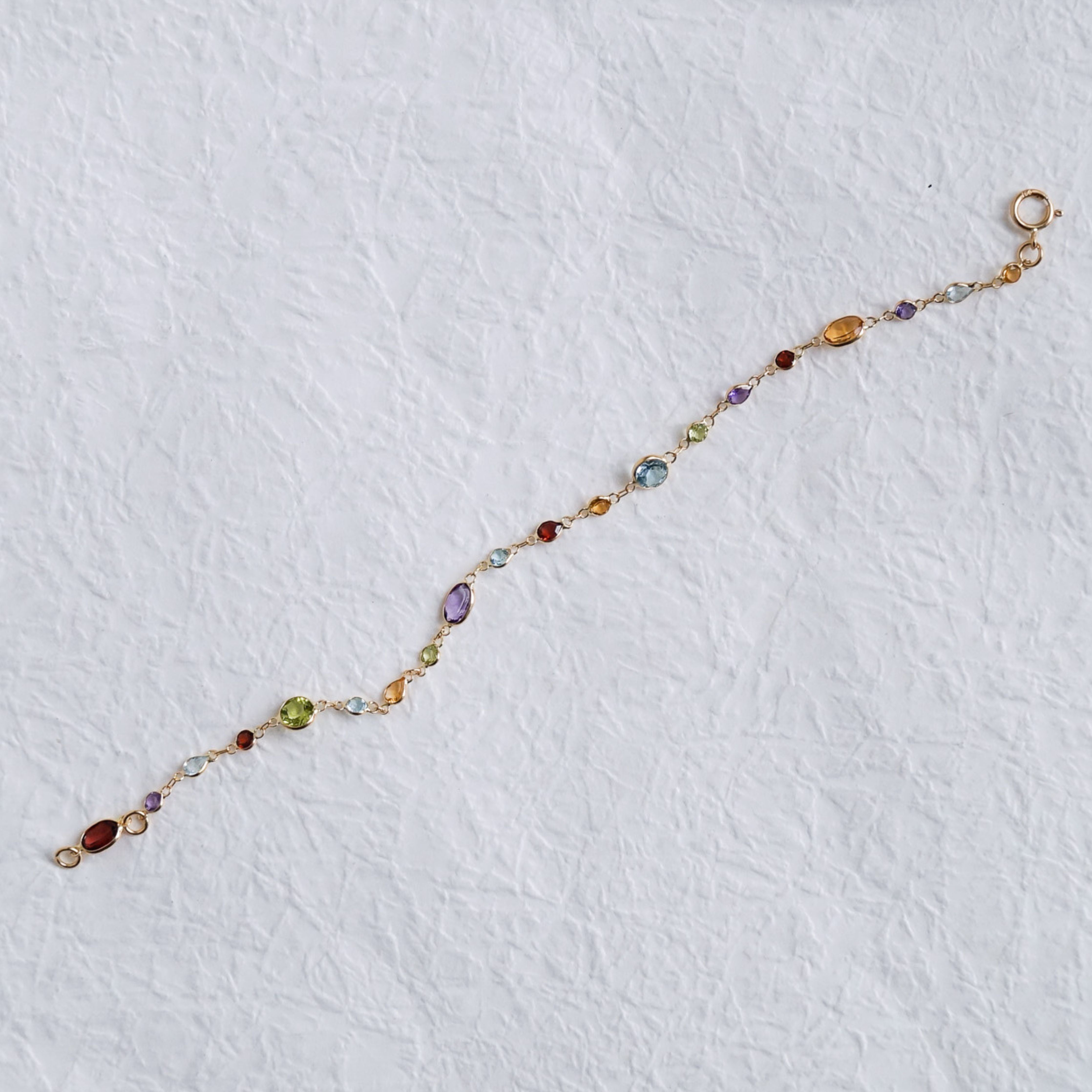Mixed Gemstone Bracelet