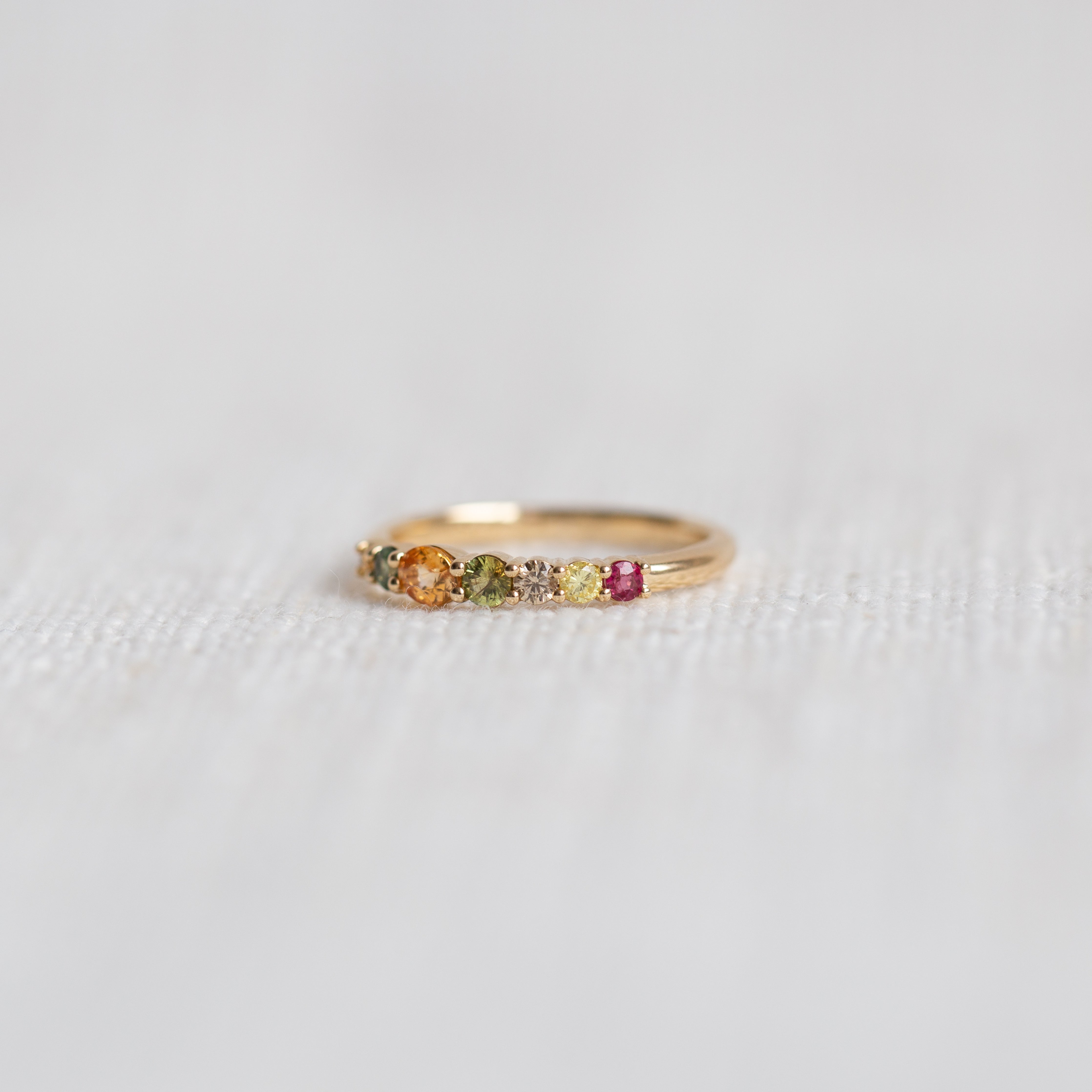 'Four Seasons' Autumn II 9K Yellow Gold Ring