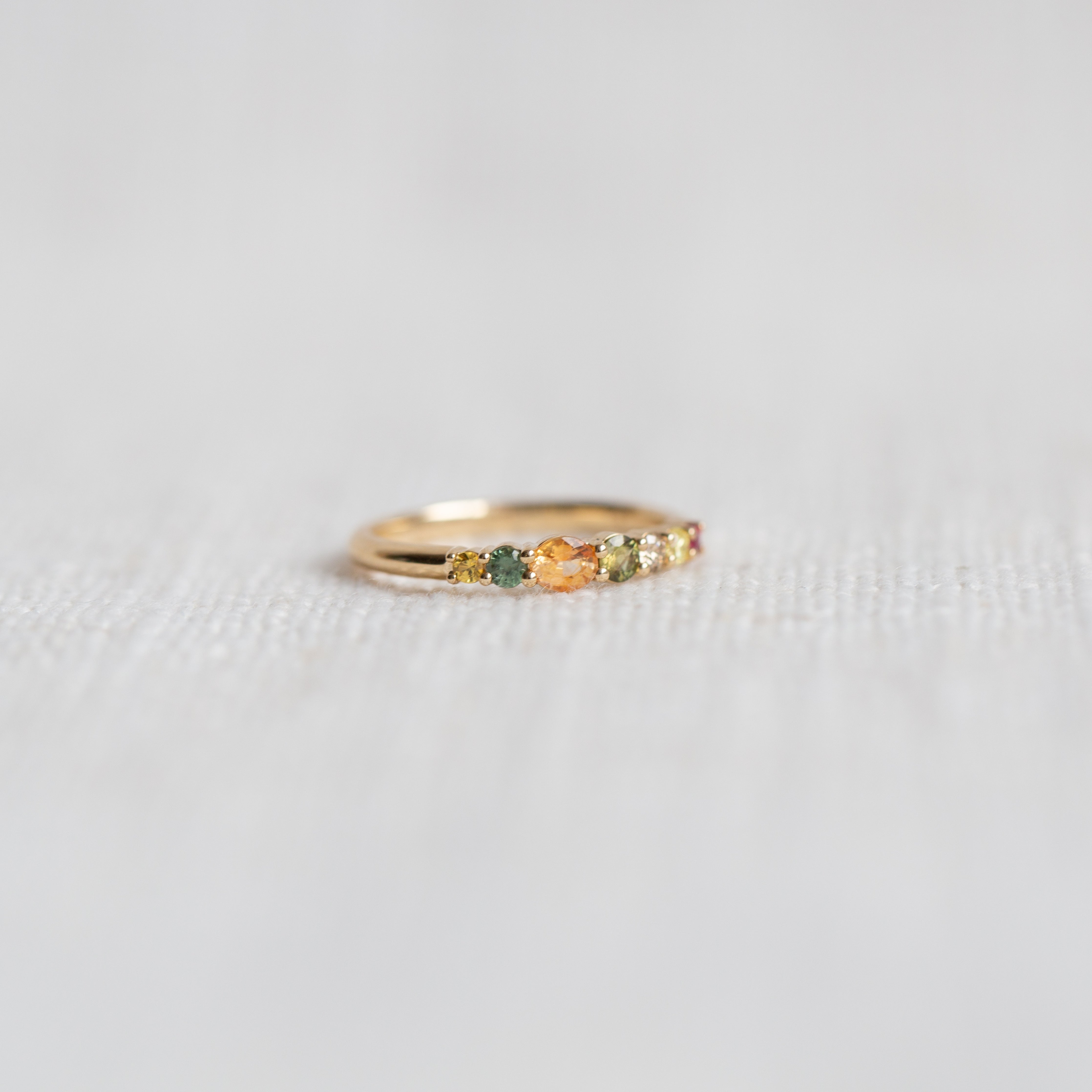 'Four Seasons' Autumn II 9K Yellow Gold Ring