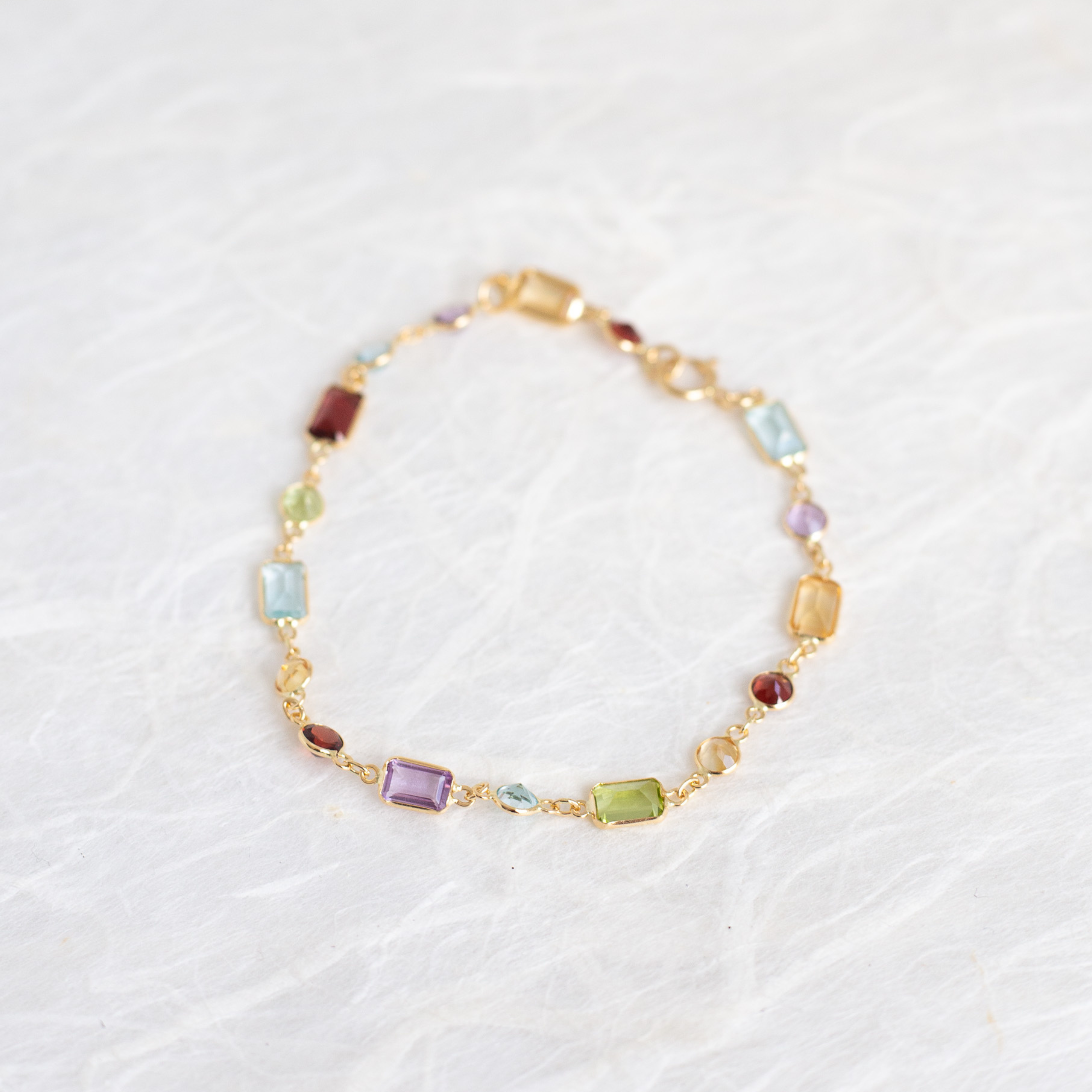 Mixed Gemstone Bracelet