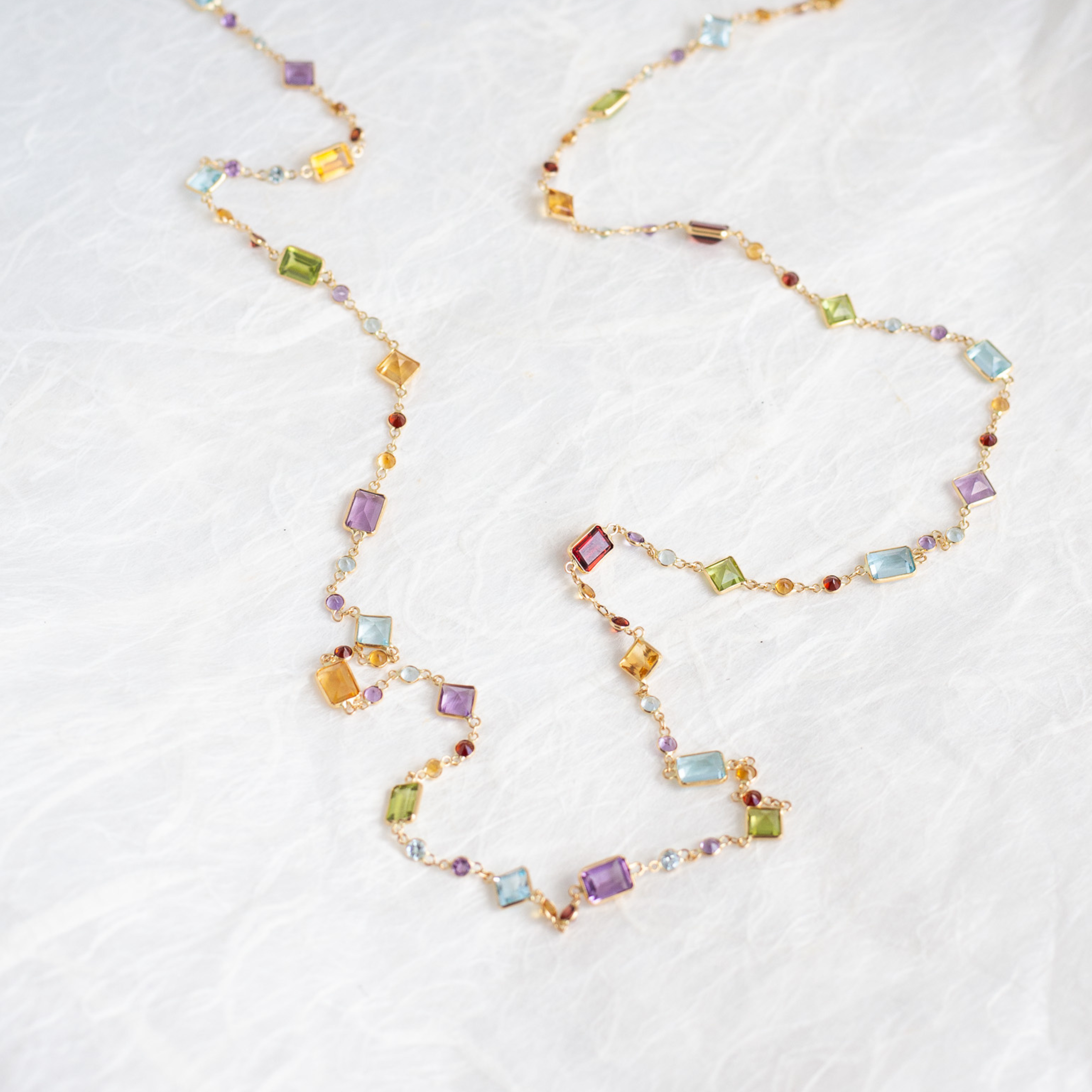 Mixed Gemstone Necklace