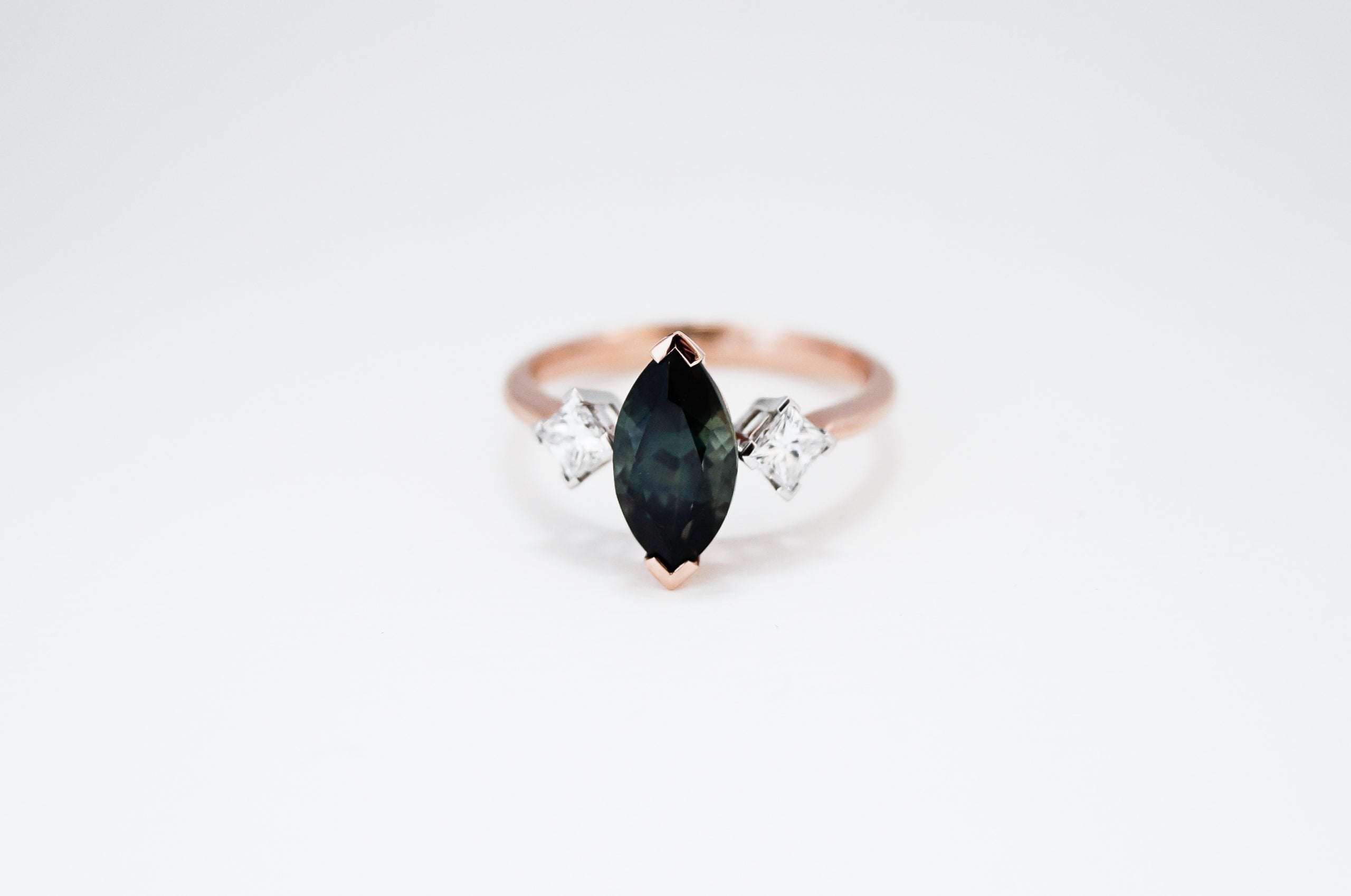 Australian sapphire outlet engagement ring