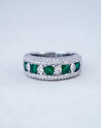 Emerald and Diamond Band