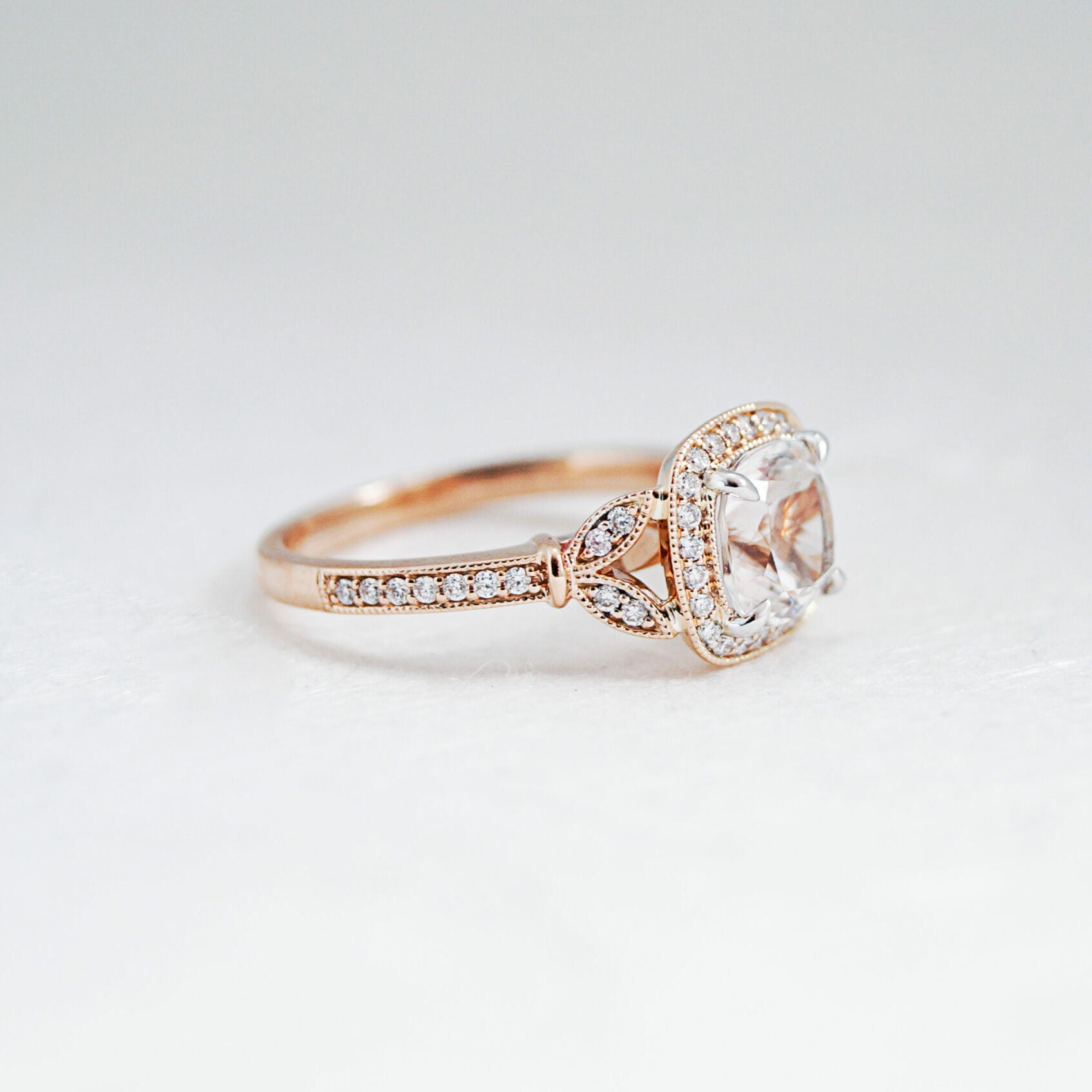Rose gold engagement rings under 300 hotsell