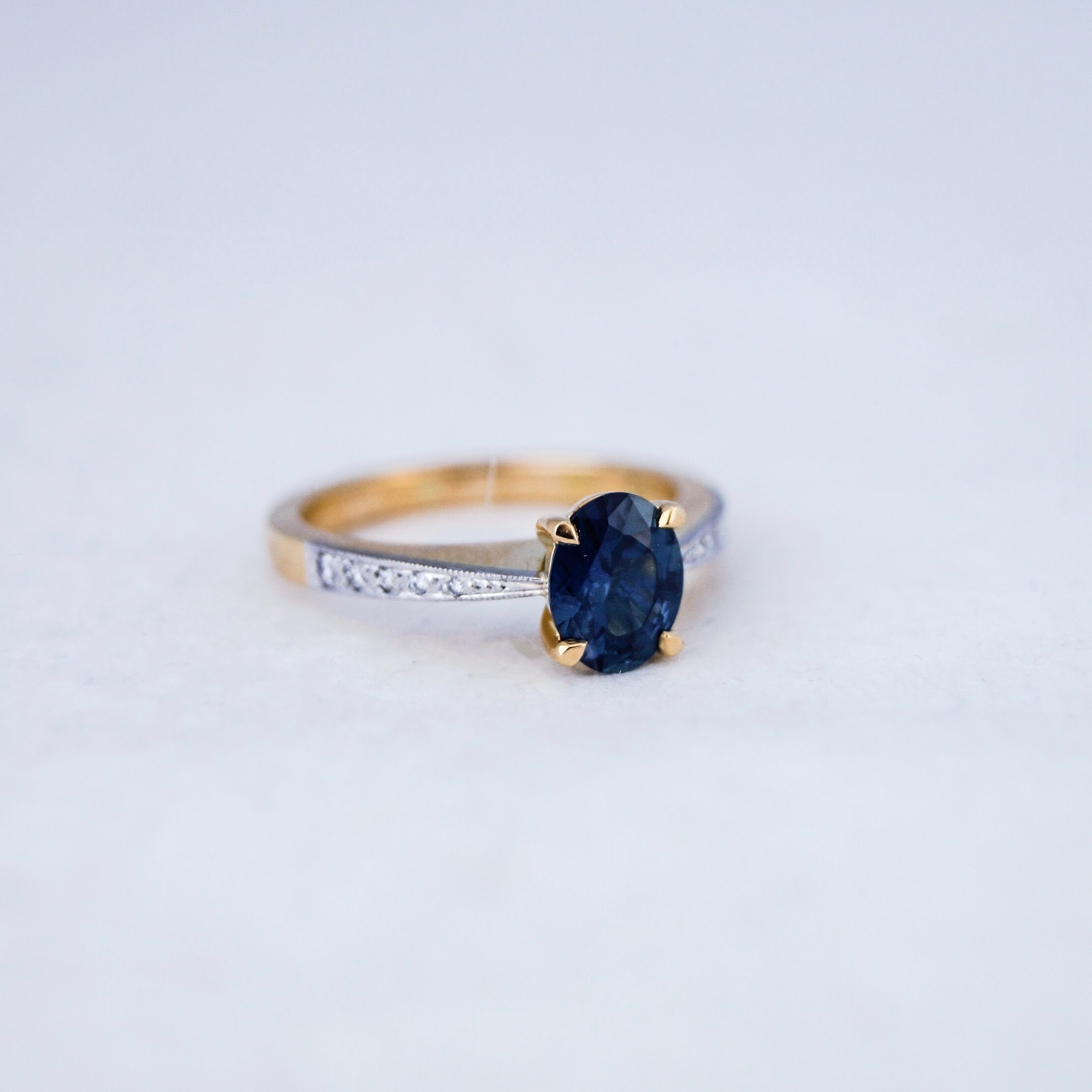 Australian Inverell Sapphire Ring